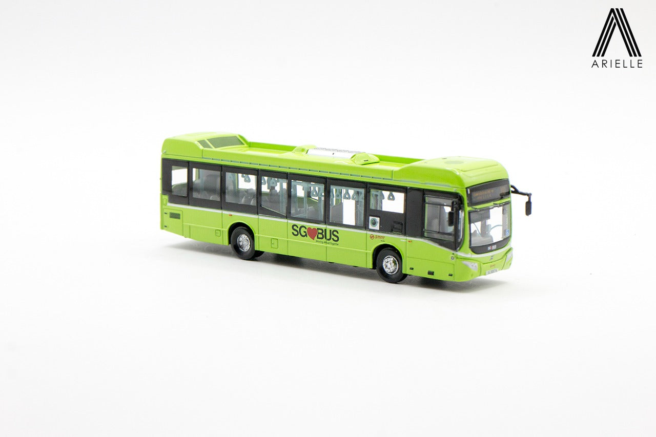 Singapore Bus - Volvo B5LH - Lush Green SMRT Buses Svc. 110