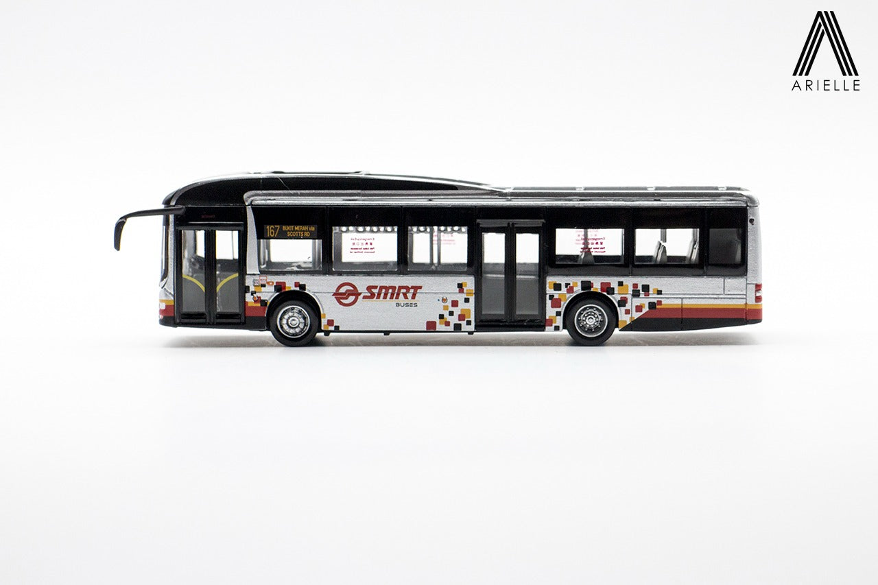 Singapore Bus - MAN A22 (Euro V) - SMRT Buses 'Pixelated Livery' Svc. 167