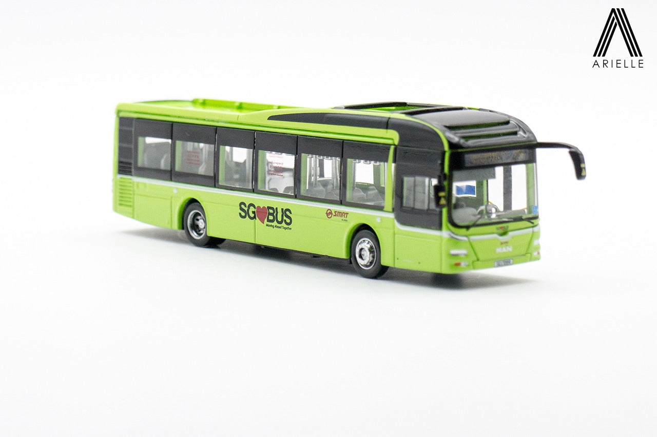 Singapore Bus - MAN A22 (Euro V) - SGBus Lush Green Svc. 858