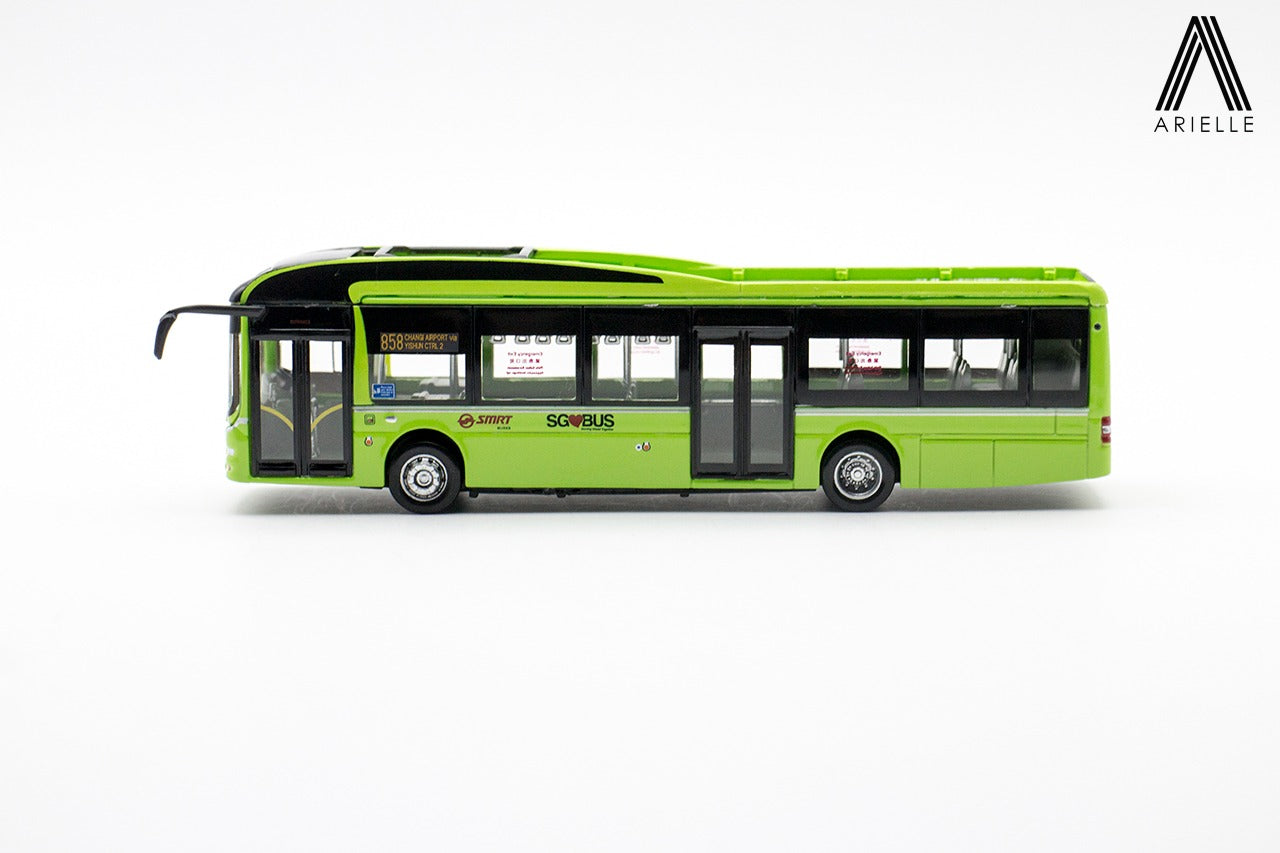 Singapore Bus - MAN A22 (Euro V) - SGBus Lush Green Svc. 858