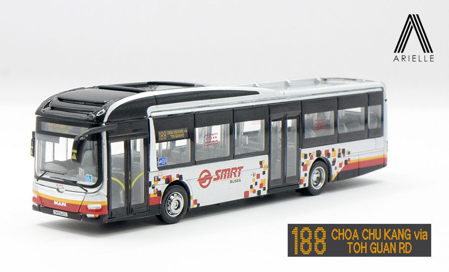Singapore Bus - MAN A22 (Euro V) - SMRT Buses 'Pixelated Livery' Svc ...