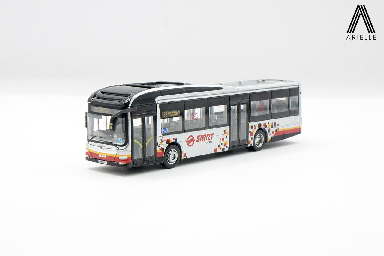 Singapore Bus - MAN A22 (Euro V) - SMRT Buses 'Pixelated Livery' Svc ...