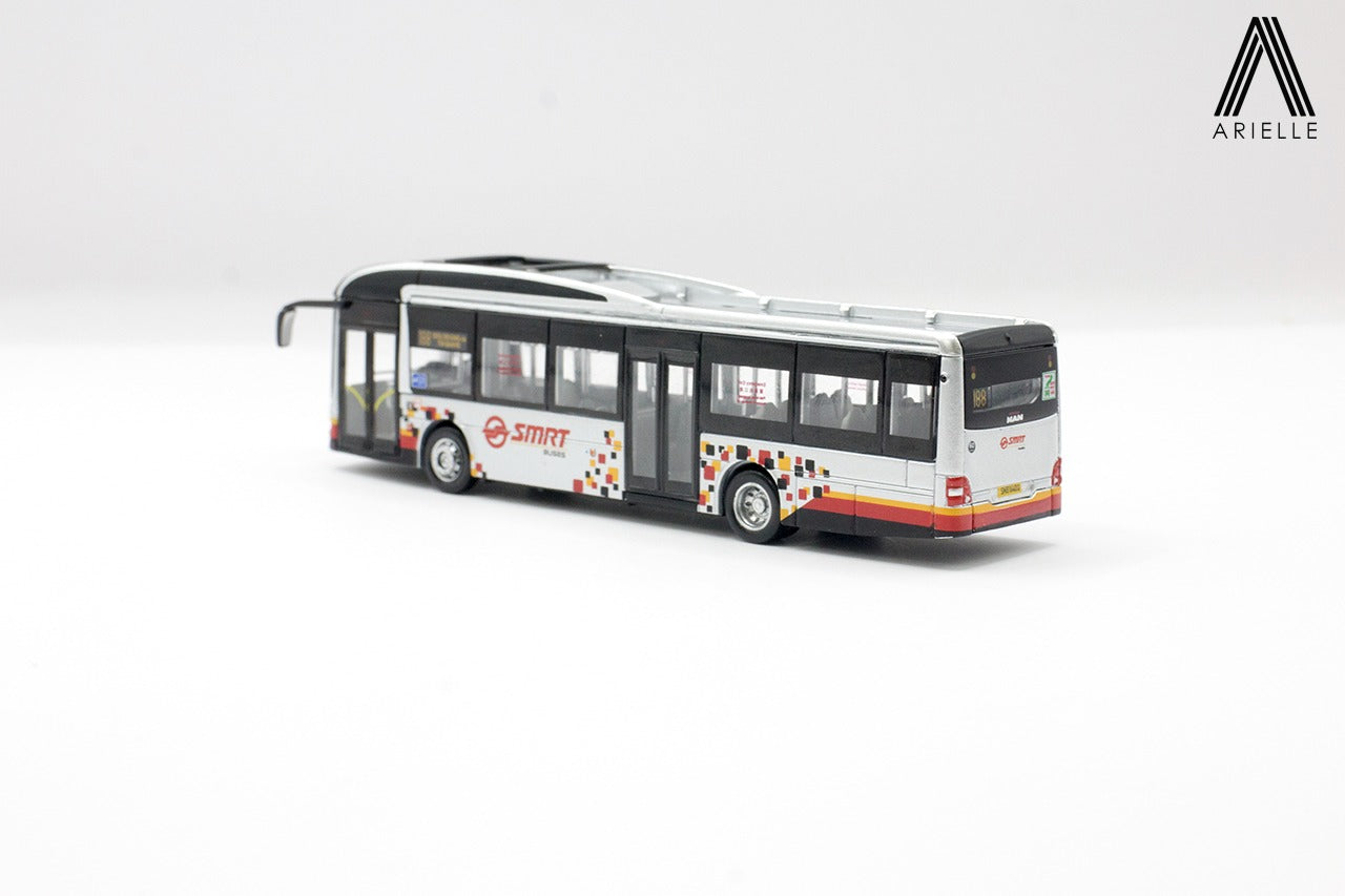 Singapore Bus - MAN A22 (Euro V) - SMRT Buses 'Pixelated Livery' Svc ...