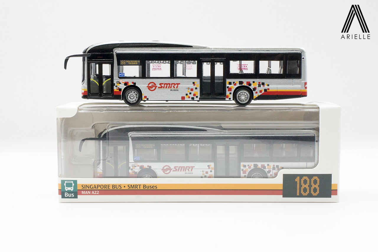 Singapore Bus - MAN A22 (Euro V) - SMRT Buses 'Pixelated Livery' Svc. 188