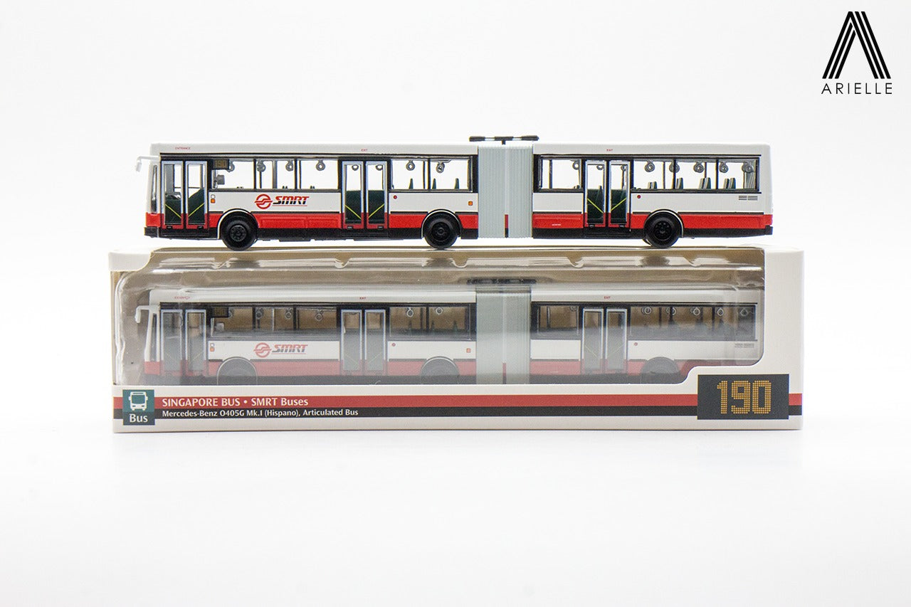 Singapore Bus - Mercedes-Benz O405G Mk.1 (Hispano) "Bendy Bus" - SMRT Buses Svc. 190