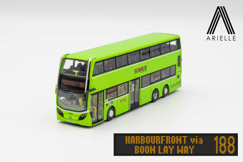 Singapore Bus - ADL E500 SMRT Lush Green Svc. 188