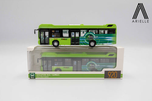Singapore Bus - Volvo B5LH - Lush Green Eco-Bus SMRT Svc. 920