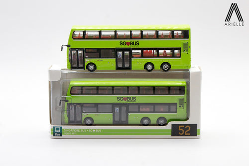 Singapore Bus - Volvo B9TL Lush Green - SBST Svc. 52