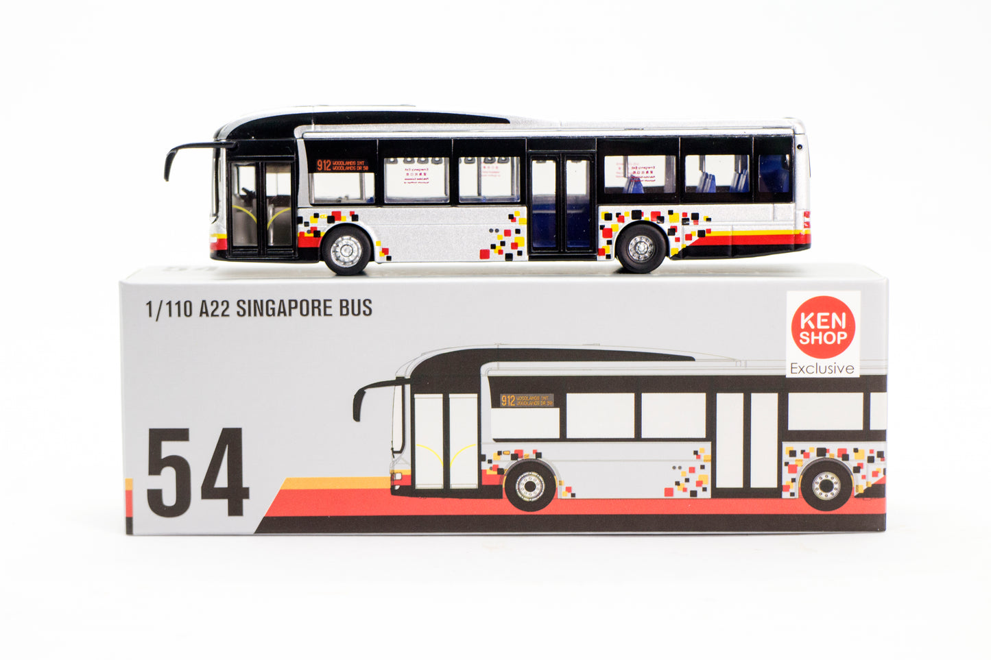 Bus A22 Silver - Svc.912