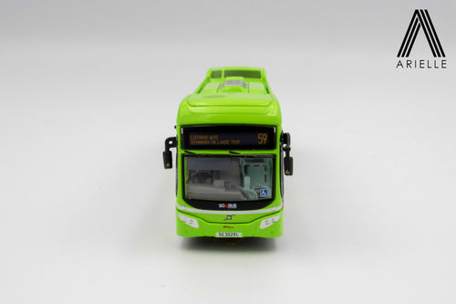 Singapore Bus - Volvo B5LH - Lush Green SBS Transit Buses Svc. 59