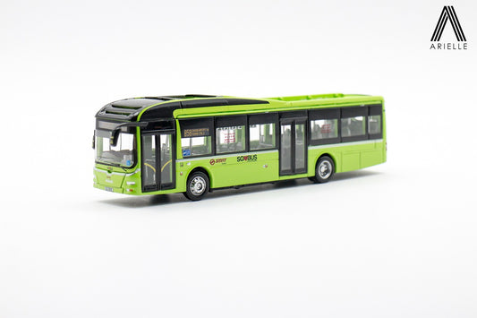 Singapore Bus - MAN A22 (Euro V) - SGBus Lush Green Svc. 858
