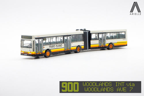 Mercedes-Benz O405G Mk.1 (Hispano) "Bendy Bus" - TIBS Svc. 900