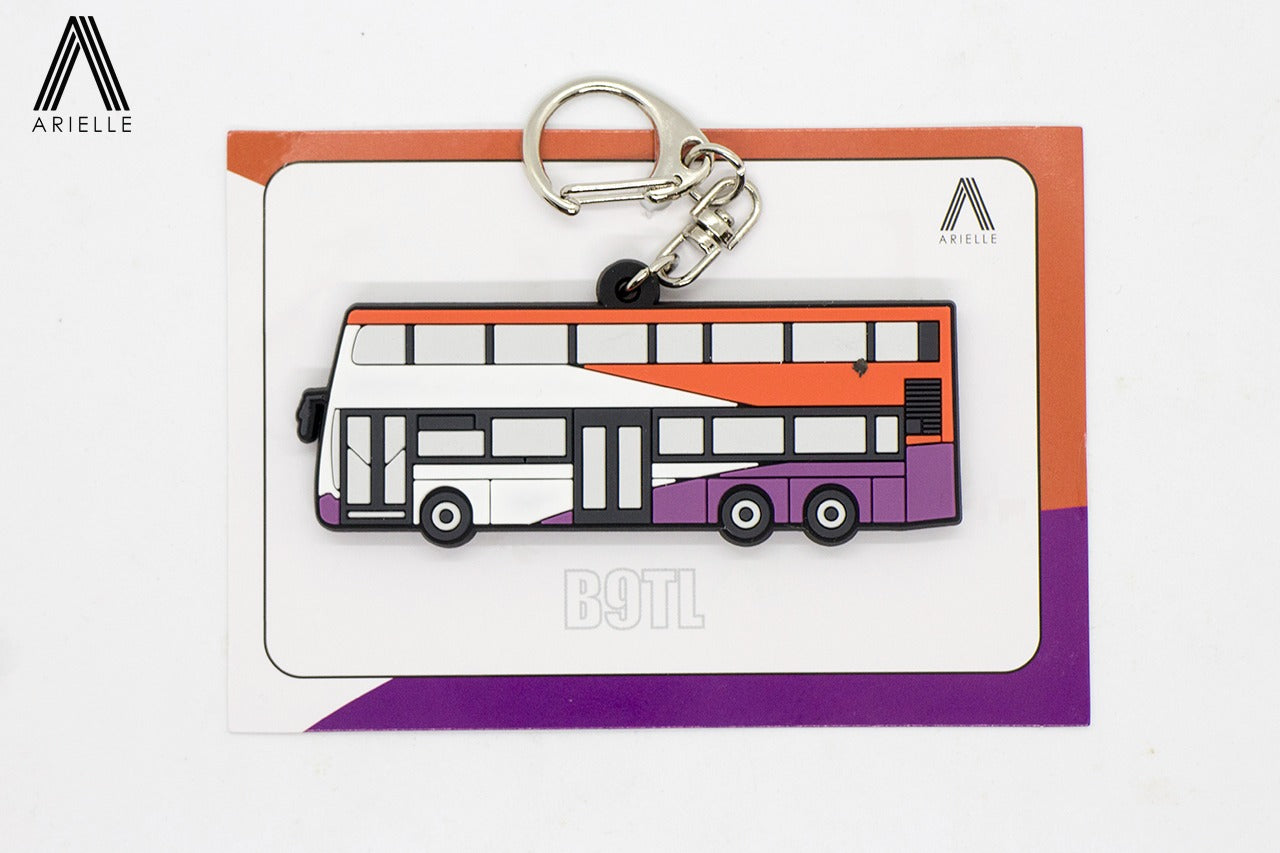 Singapore Bus Keychain - B9TL