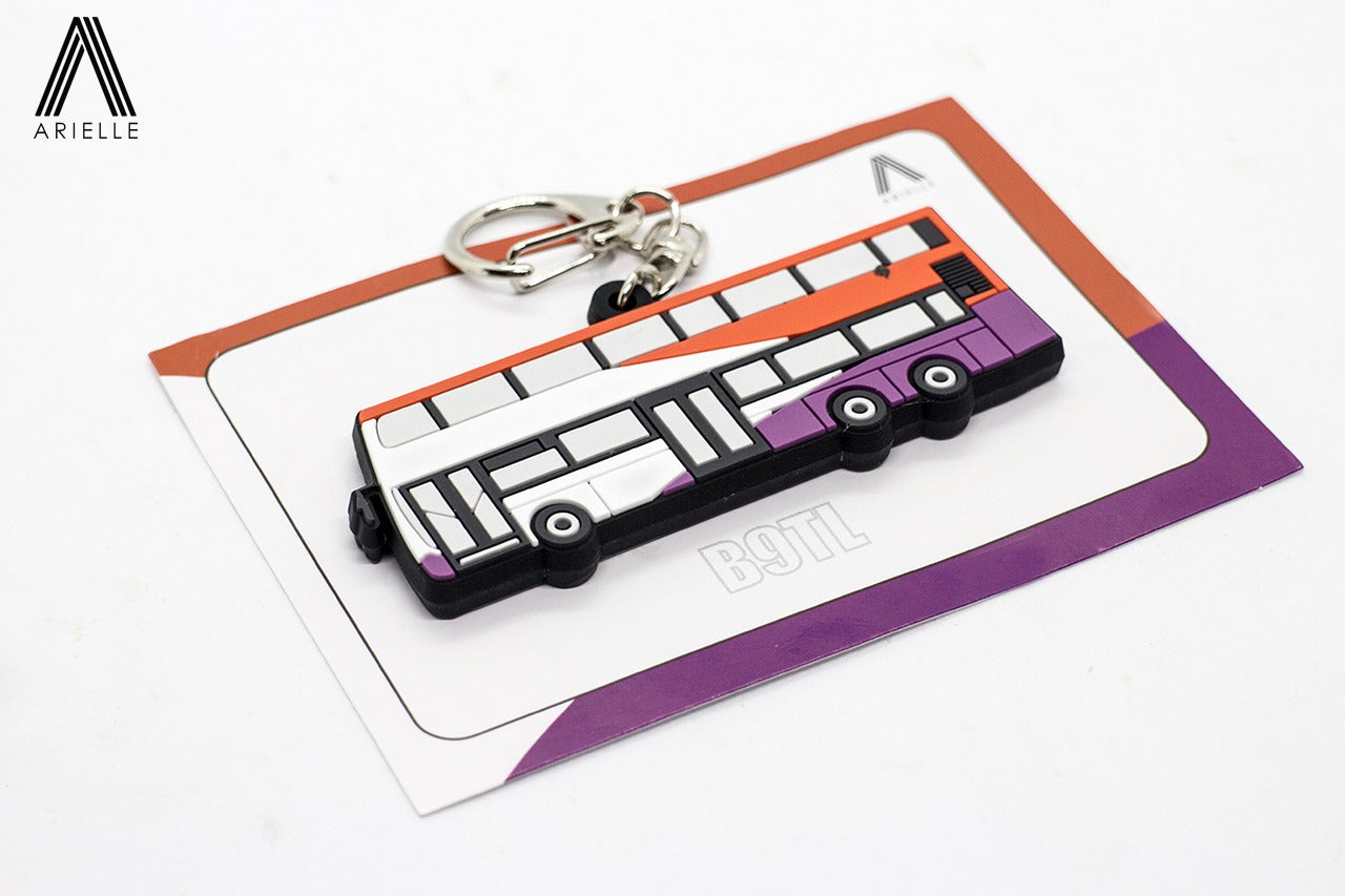 Singapore Bus Keychain - B9TL