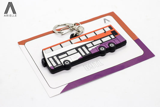 Singapore Bus Keychain - B9TL