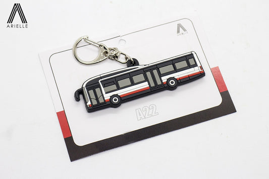 Singapore Bus Keychain - A22