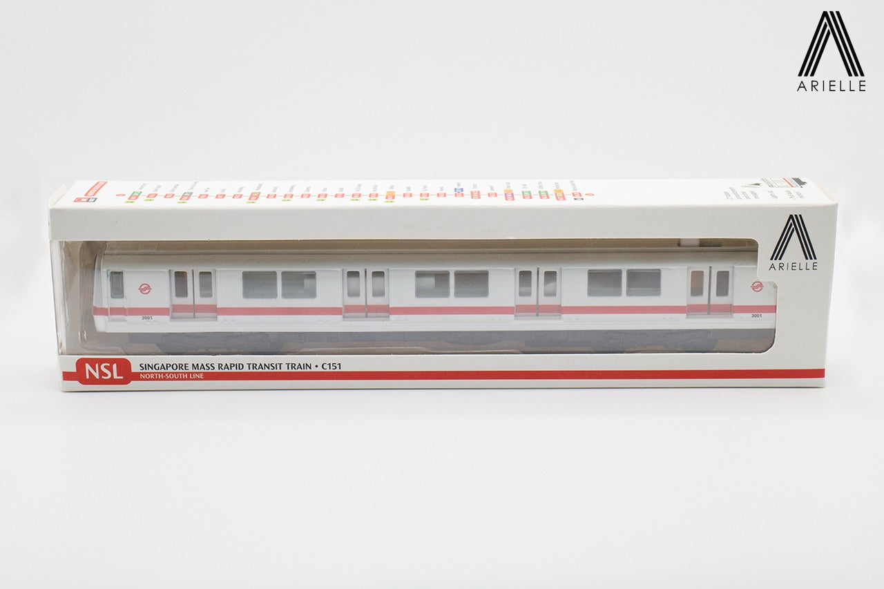 Singapore MRT Train - C151 - North-South Line – KenShop SG