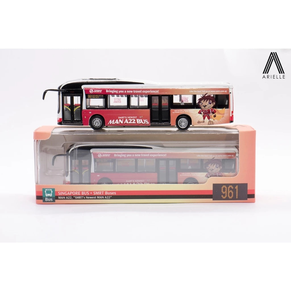 Singapore Bus - MAN A22 (Euro V) - SMRT & SGBus Set of 3