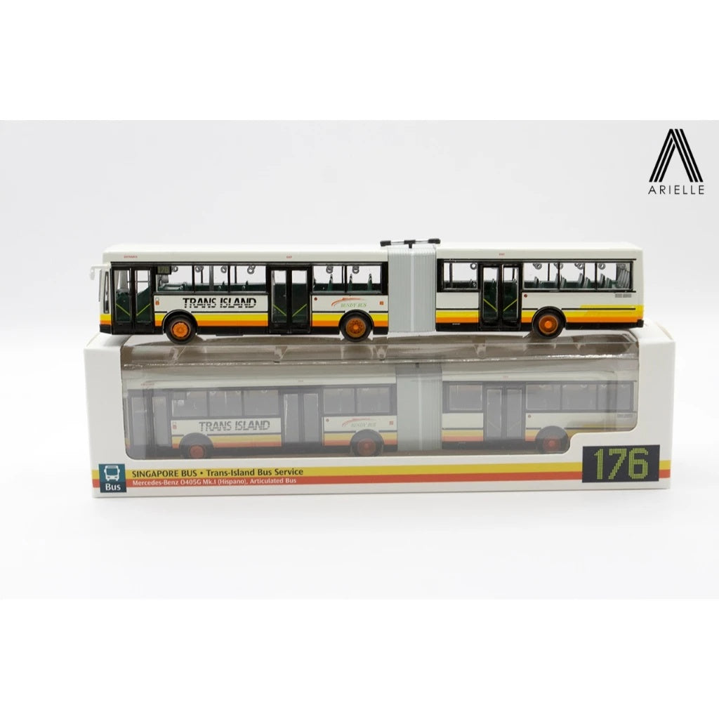 Singapore Bus - Mercedes-Benz O405G Mk.1 (Hispano) "Bendy Bus" - TIBS Svc. 176
