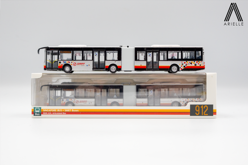 SMRT Buses MAN A24, Articulated Bus Svc.912 (Pixel)