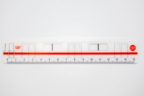 Acrylic Ruler - Singapore MRT C151
