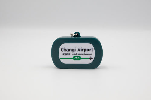 Singapore MRT Station Sound Keychain – Changi Airport CG2