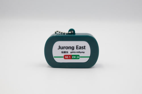 Singapore MRT Station Sound Keychain - Jurong East EW24