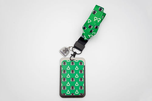 Lanyard - Singapore MRT Green