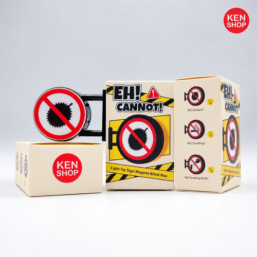 [KenShop] EH! Cannot! Light Up Sign Magnet Blind Box | 5 Designs + 1 Mystery Design