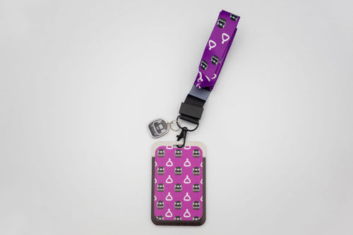 Lanyard - Singapore MRT Purple