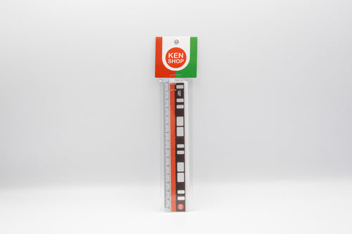 Acrylic Ruler - Singapore MRT C151 Refurbished Livery