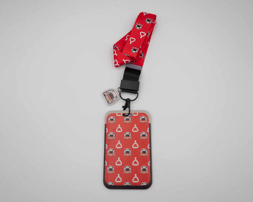 Lanyard - Singapore MRT Red