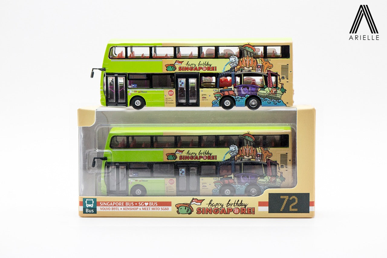 Singapore Bus • SG Bus Volvo B9TL • Kenshop x Meet Mito SG60