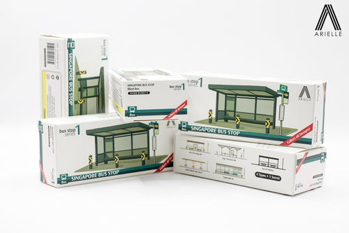 Singapore Bus Stop Blind Box (Series 1) - Set of 4