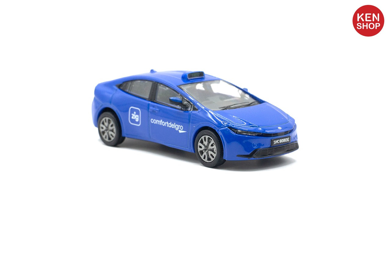 Singapore Taxi - ComfortDelGro - Toyota Prius Blue
