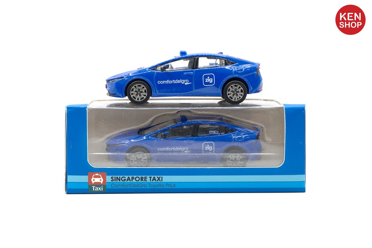 Singapore Taxi - ComfortDelGro - Toyota Prius Blue