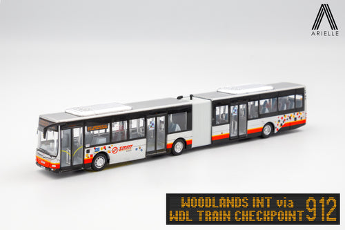 Singapore Bus - MAN A24 Bendy Bus Set – 4 Bus Models