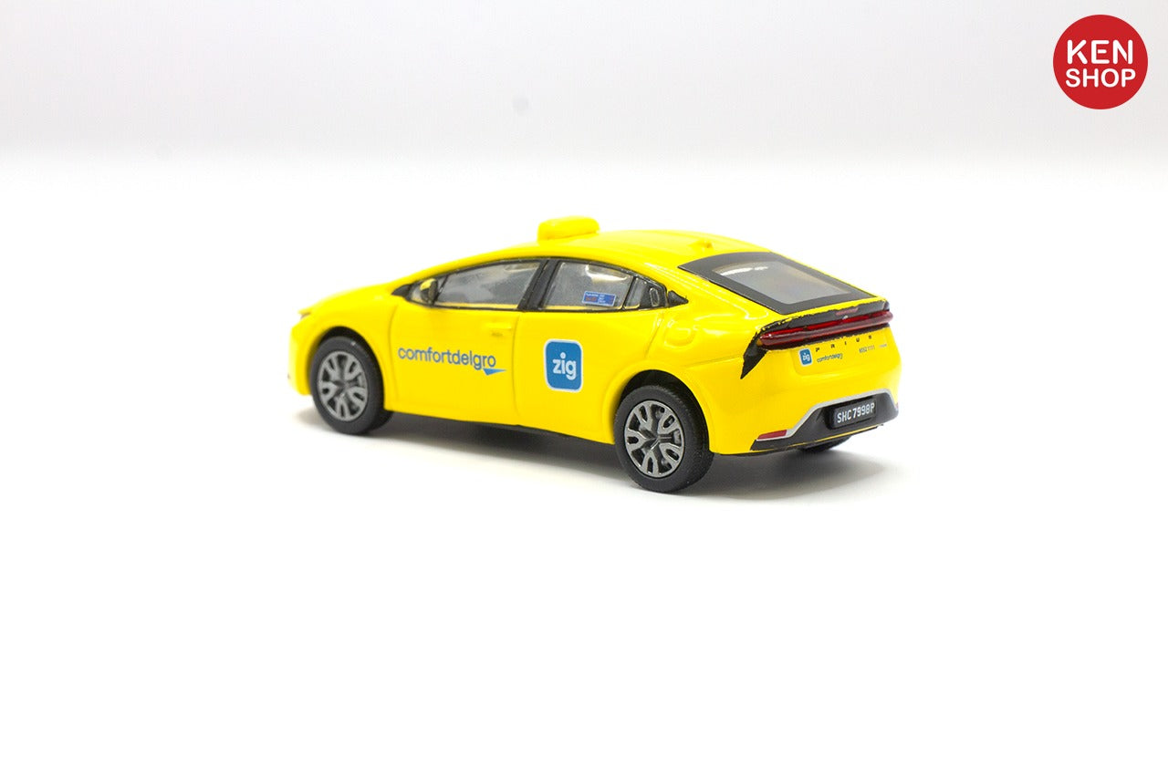 Singapore Taxi - ComfortDelGro - Toyota Prius Yellow