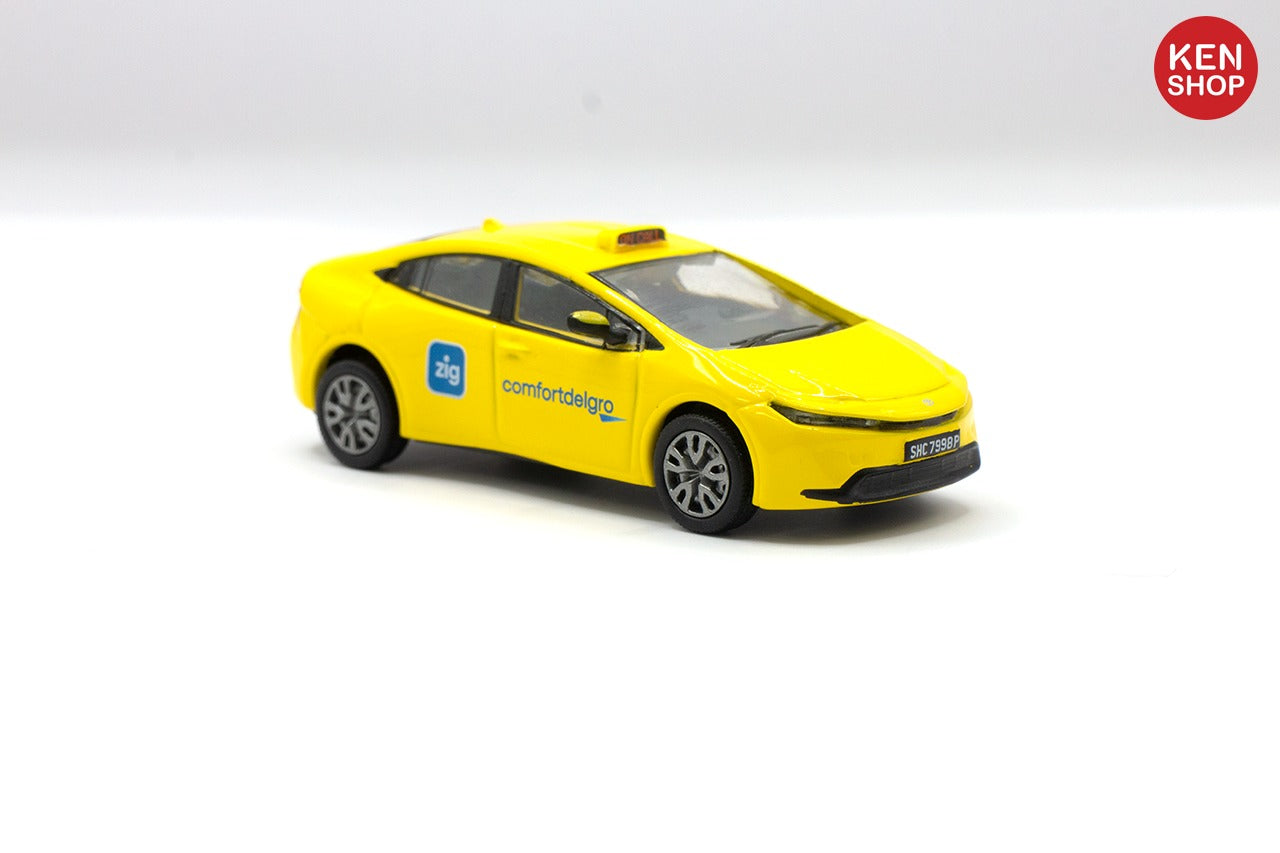 Singapore Taxi - ComfortDelGro - Toyota Prius Yellow