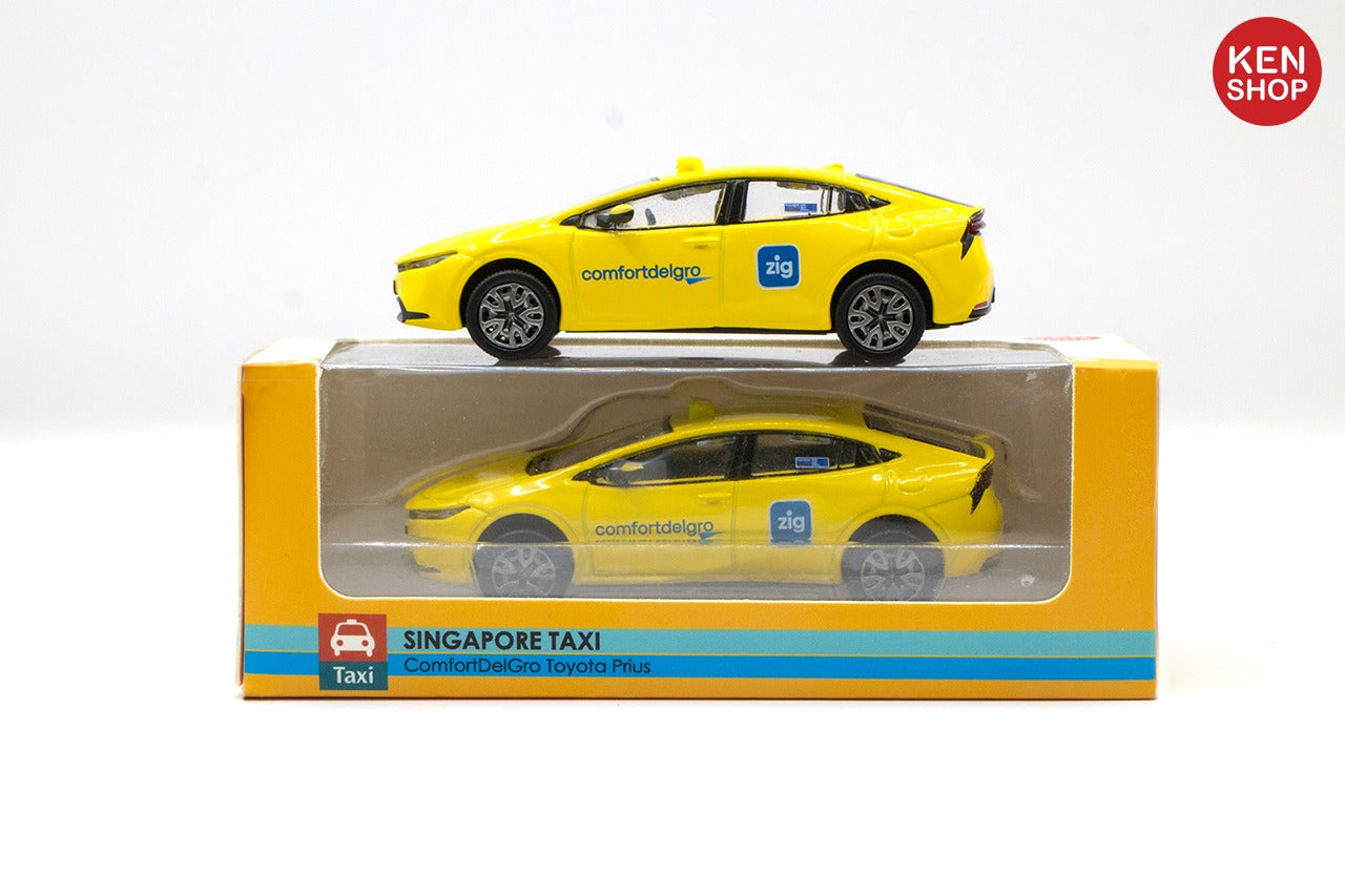 Singapore Taxi - ComfortDelGro - Toyota Prius Yellow – KenShop SG
